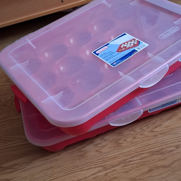 Sterilite 2 Ornament Storage Container - Picture 2 of 6